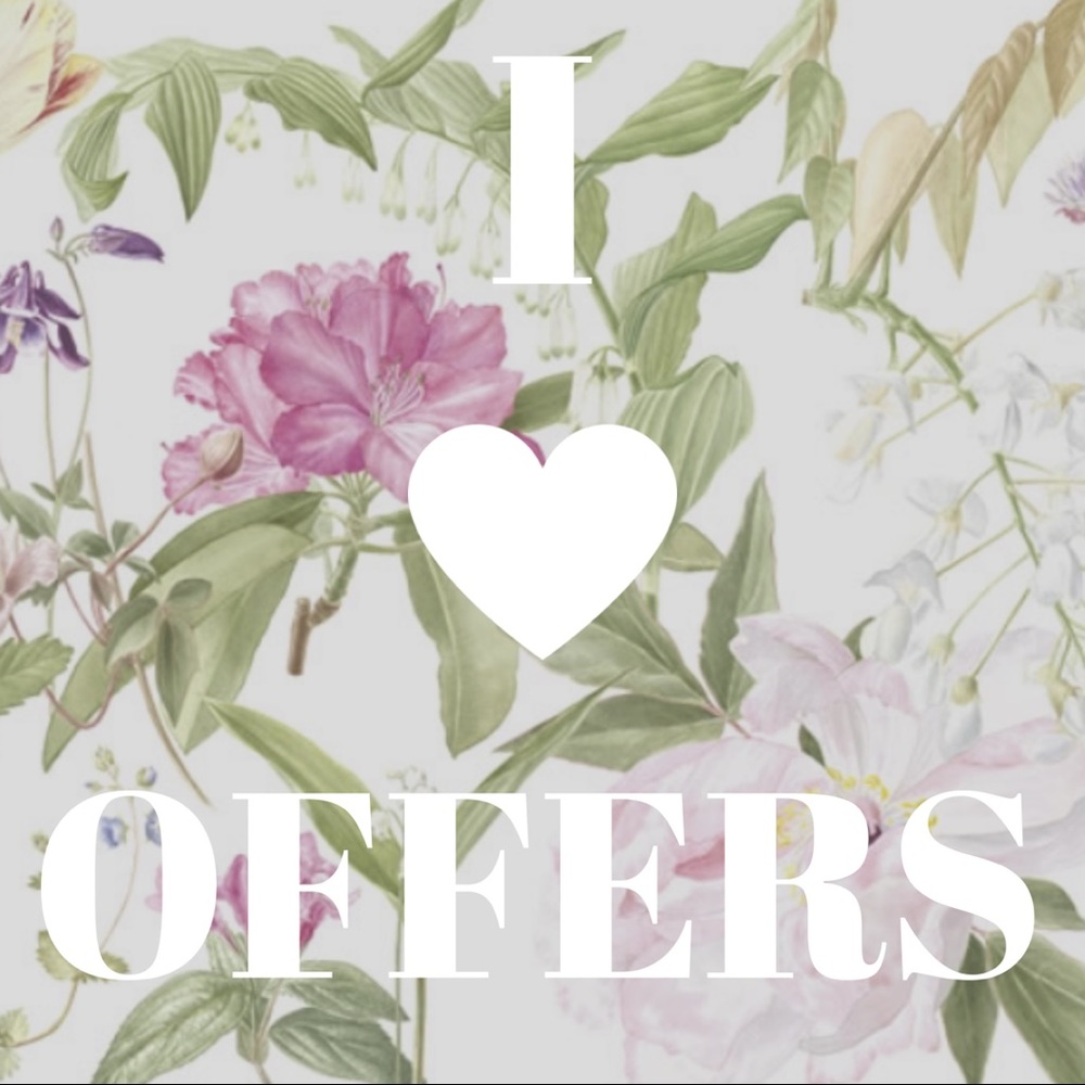 I accept most offers!